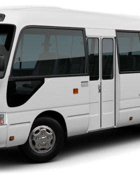 Toyota Coaster Bus Hire